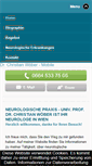 Mobile Screenshot of neuro-logie.at